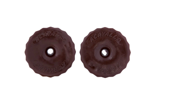 PROTECTOR DE BOCAS GEL NEGRO Y MARRON ACAVALLO